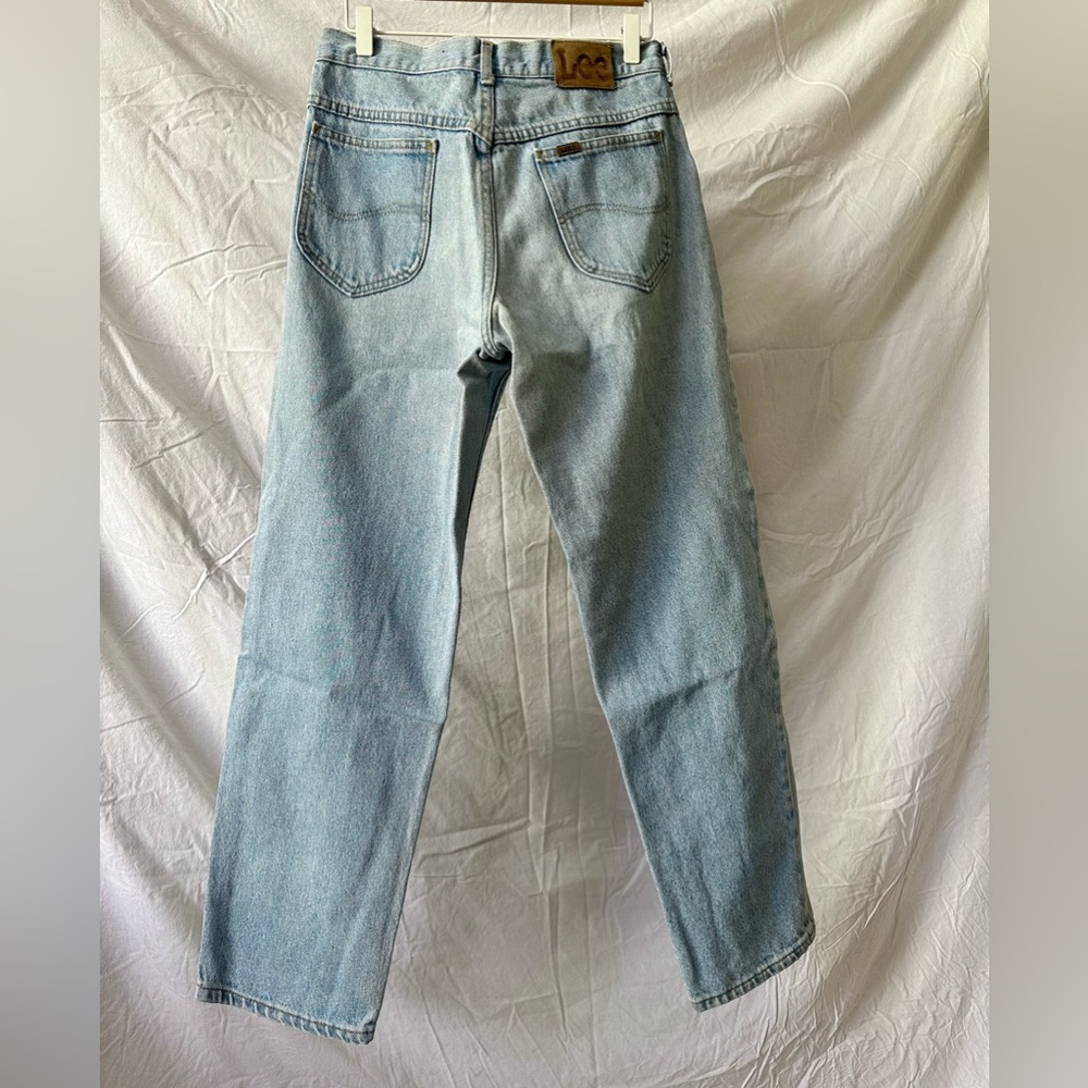 Vintage 80s light wash Lee jeans cotton high waisted